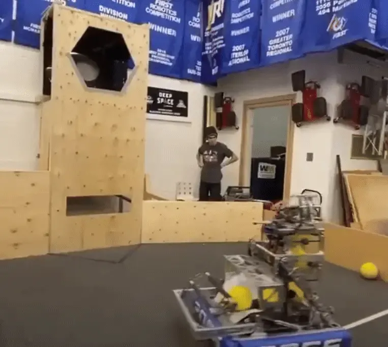 Team 2056 shooting quickly