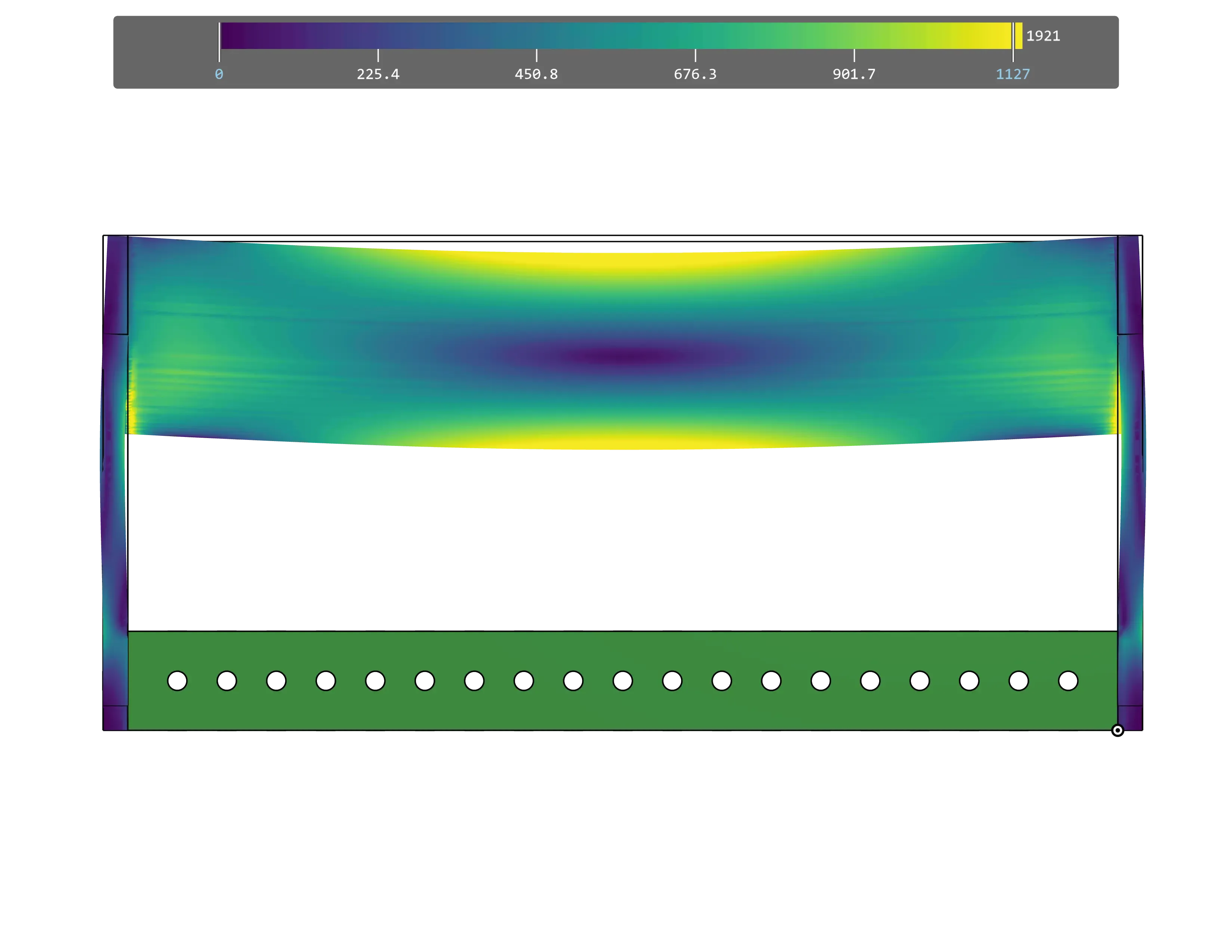 2 inch Tube deflection