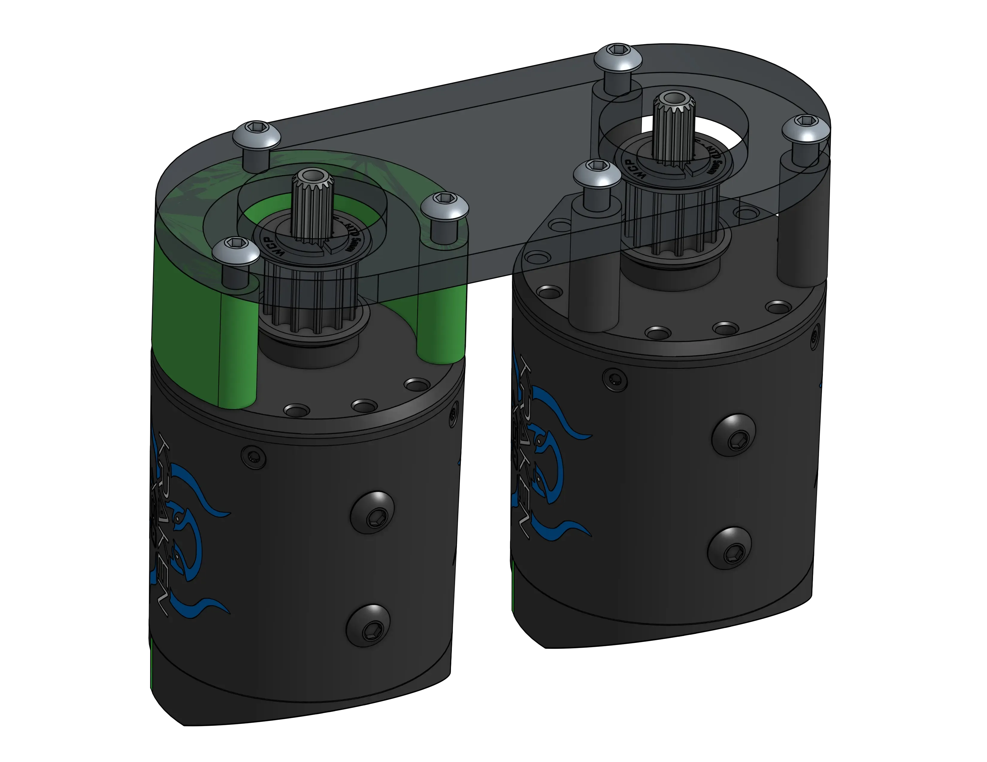 3D printed spacer block