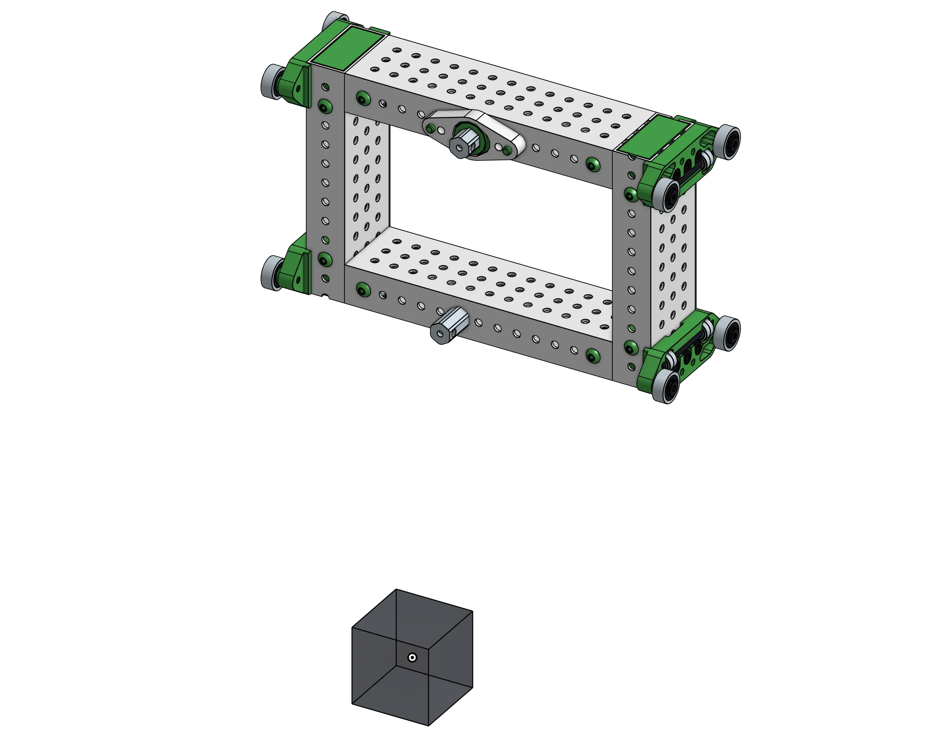 Finished carriage assembly