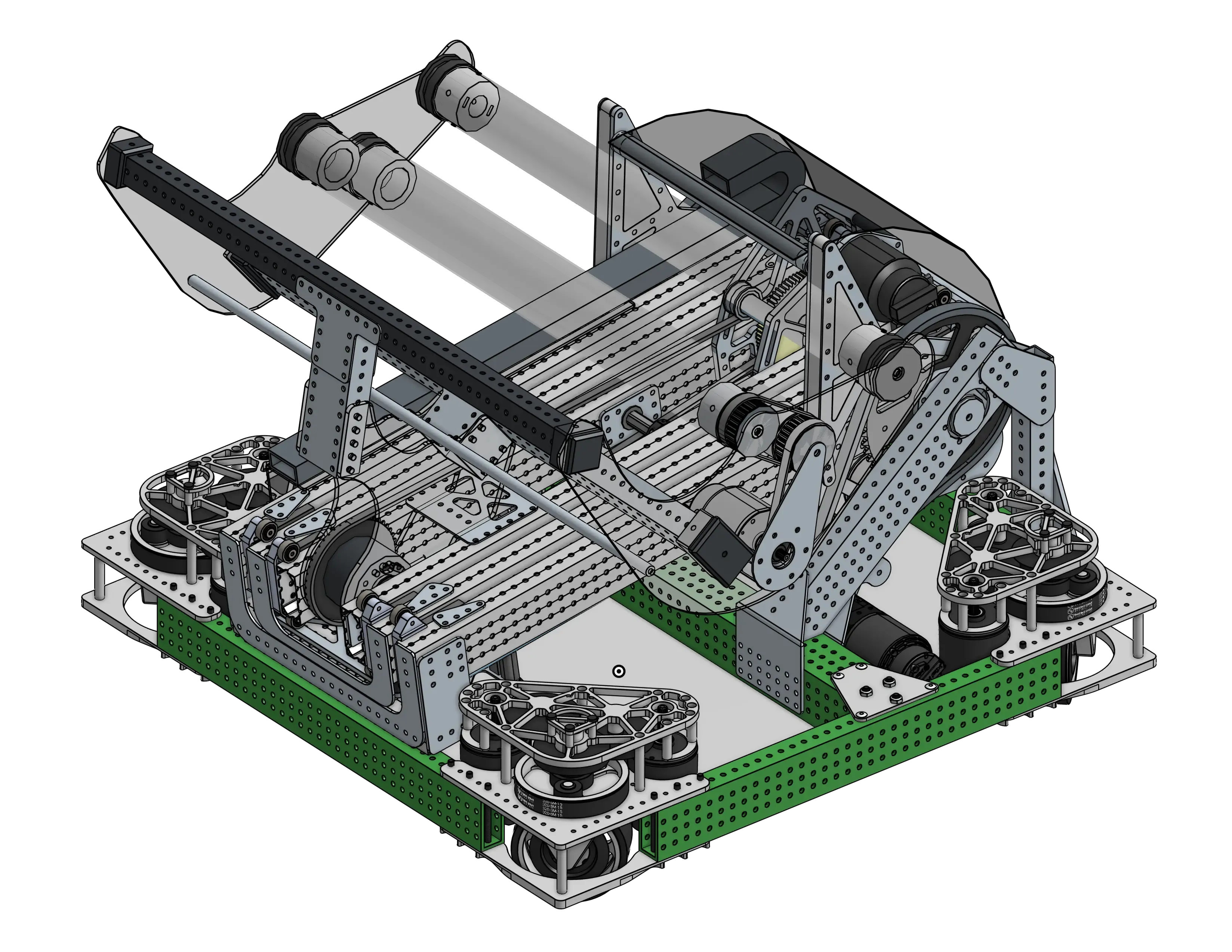 Stage 1D swerve drivebase with scoring mechanism