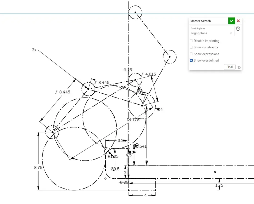 Finished Layout Sketch