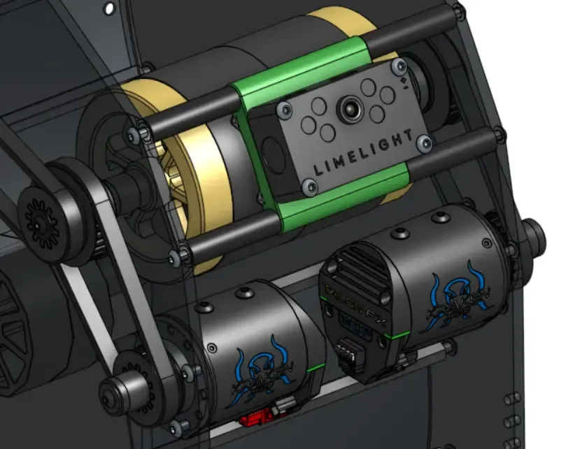 Two Krakens driving the shooter