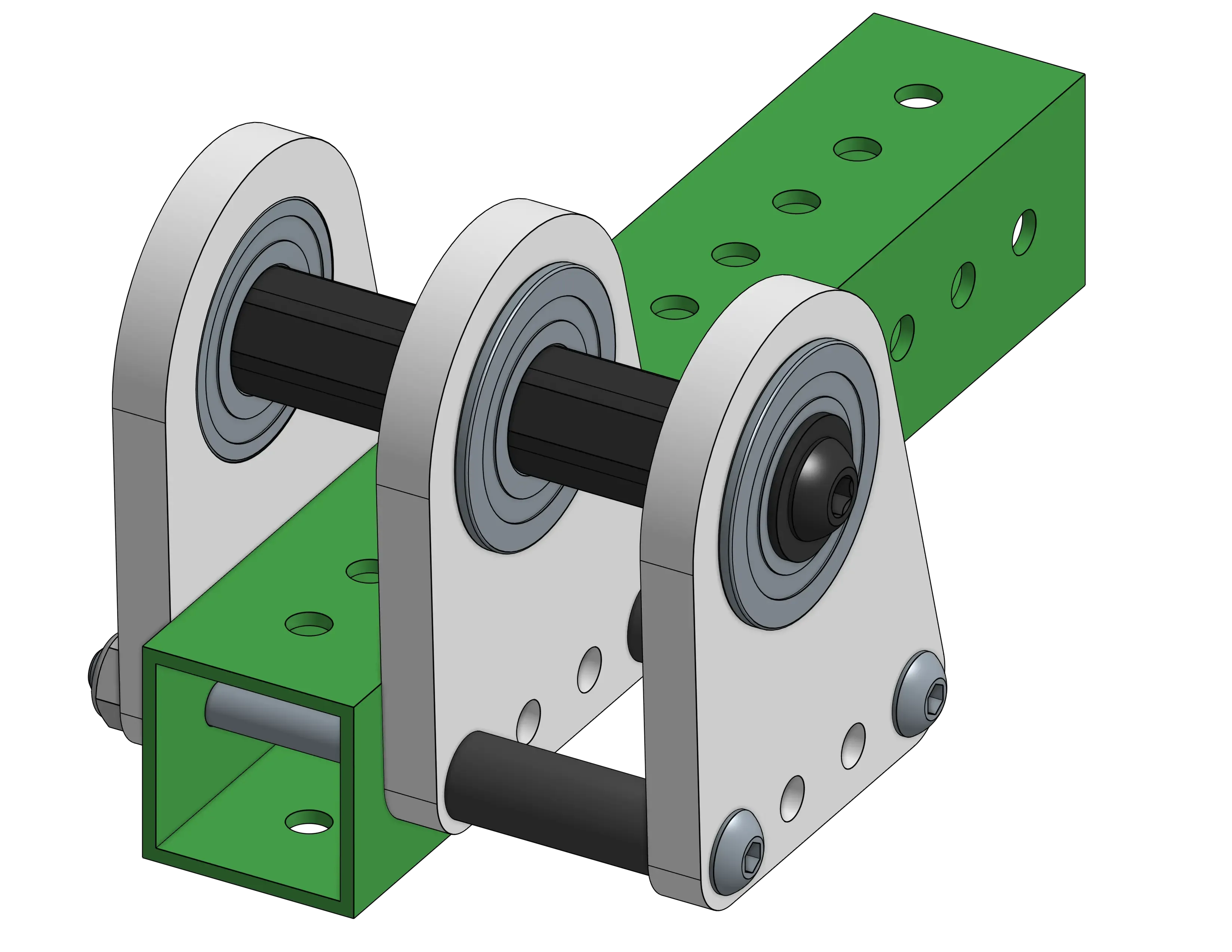 Overconstrained shaft example