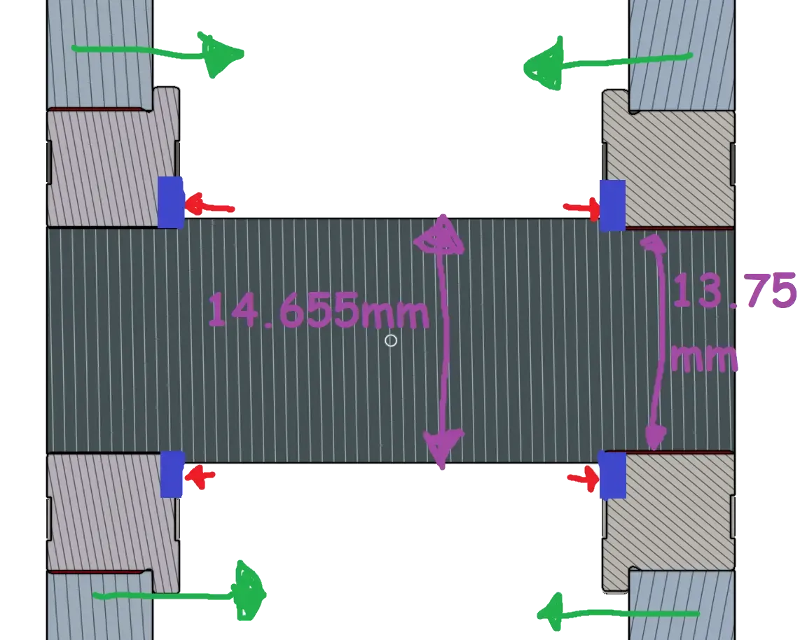 Thunderhex bearing retention