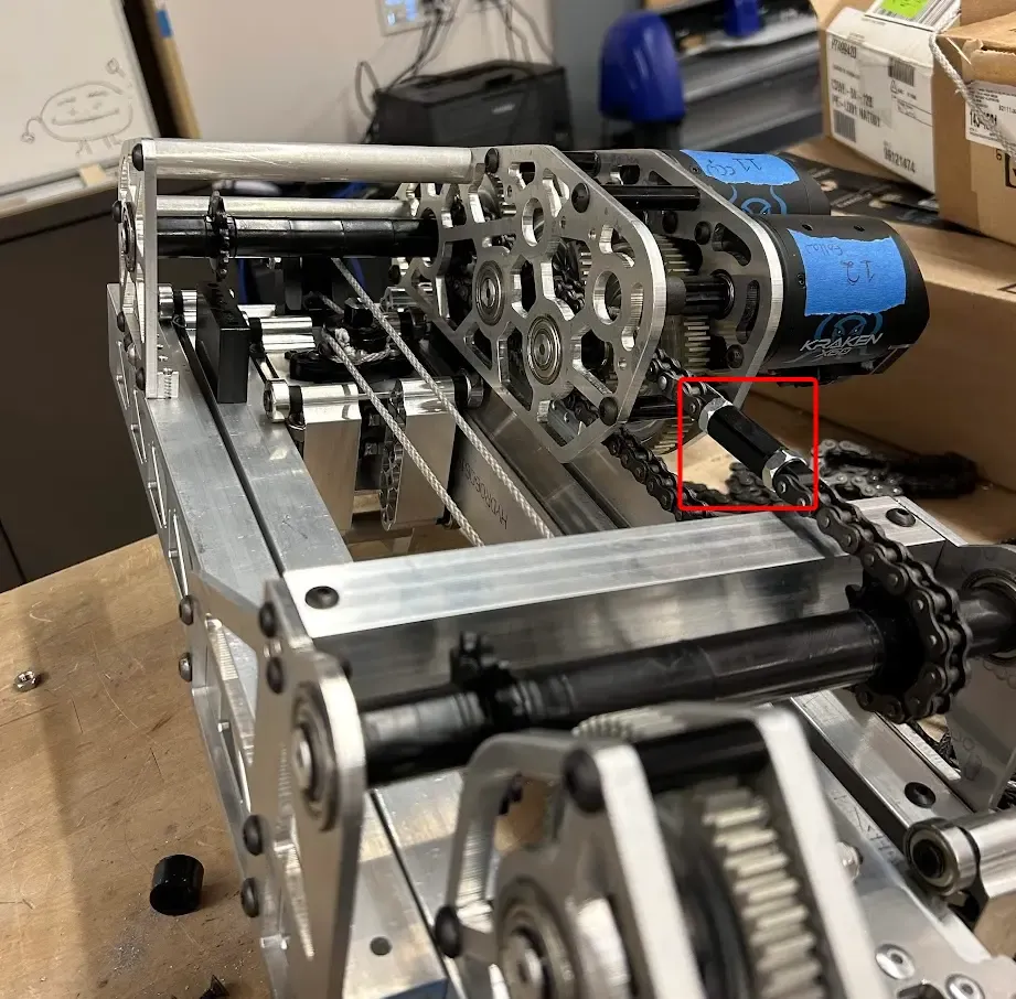 Turnbuckle chain tensioner