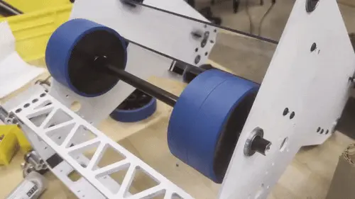 Shaft spinning in bearings